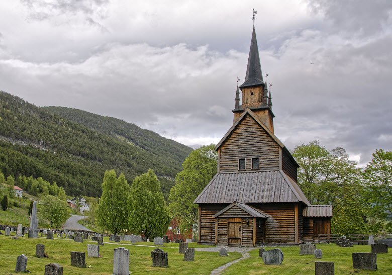 Kaupanger Stave Church, Kaupanger, Norway, Norway